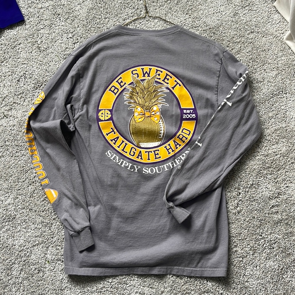 Simply Southern Tailgate Long Sleeve Tee